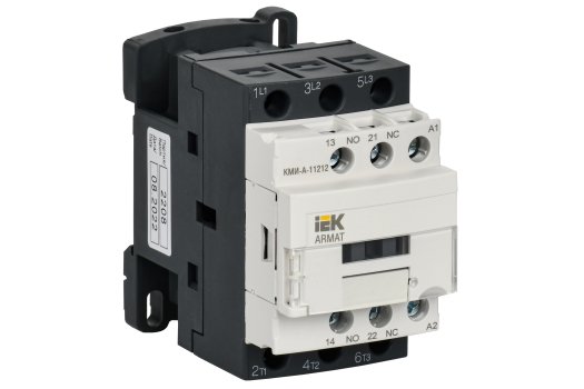 ARMAT Контактор КМИ-А-11212 LC1D 12А 110В/АС3 1НО/1НЗ IEK