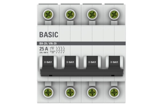 Выключатель нагрузки 4P 25А ВН-29 Basic