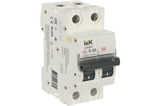 ARMAT Автоматический выключатель M10N 2P D 50А IEK