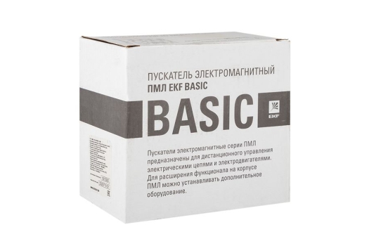 Пускатель электромагнитный серии ПМЛ-4160М 65А 400В EKF Basic