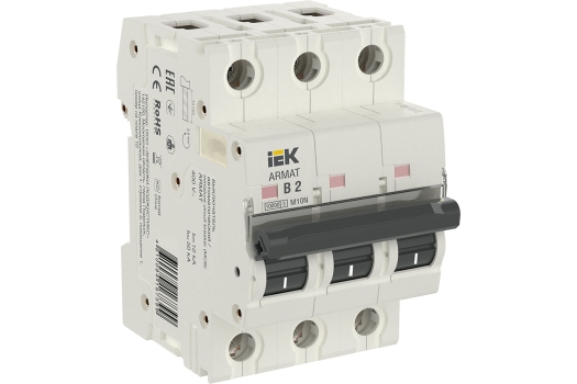 ARMAT Автоматический выключатель M10N 3P B 2А IEK