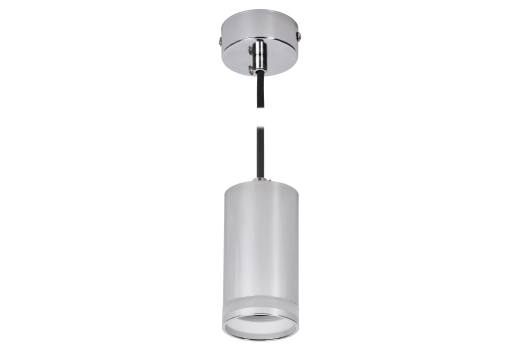LIGHTING Светильник 4007 подвесной под лампу GU10 хром IEK
