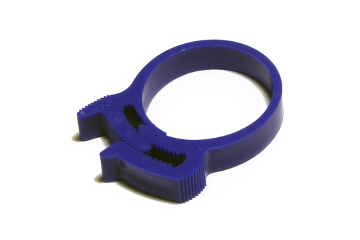 Хомут пластиковый Clip-Track PPS 86-93 (синий)