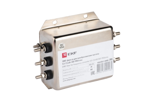 ЭМС-фильтры для преобразователя частоты 0,75-1,5 кВт