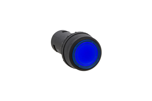 Кнопка SW2C-10D с подсветкой синяя NO 24В EKF PROxima (500шт)