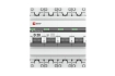 Автоматический выключатель 4P 20А (D) 4,5kA ВА 47-63 EKF PROxima