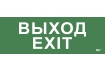 Этикетка самоклеящаяся 280х100мм 'Выход-EXIT' IEK